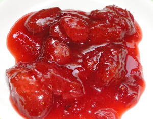 Calda de morango 