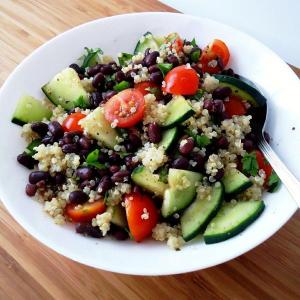 salada de feijão azuki