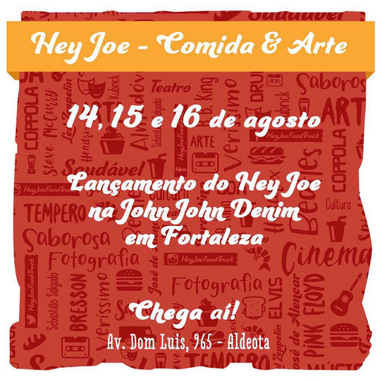 Hey Joe Food Truck Saudável Saúde Fortaleza
