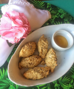 bolinho de arroz integral