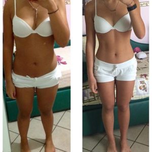 antes e depois de treino rápido que seca a barriga e define o corpo