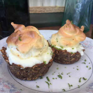 Tortinha fit de limão