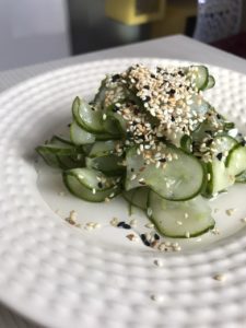 salada de pepino
