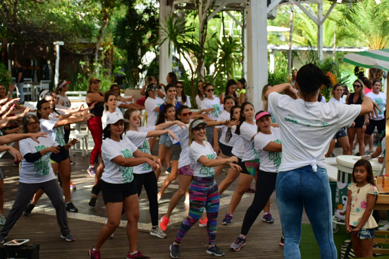 Manhã 100% natural - evento de sucesso da Nossa Fruta em parceria com Revista Saúde Fortaleza.