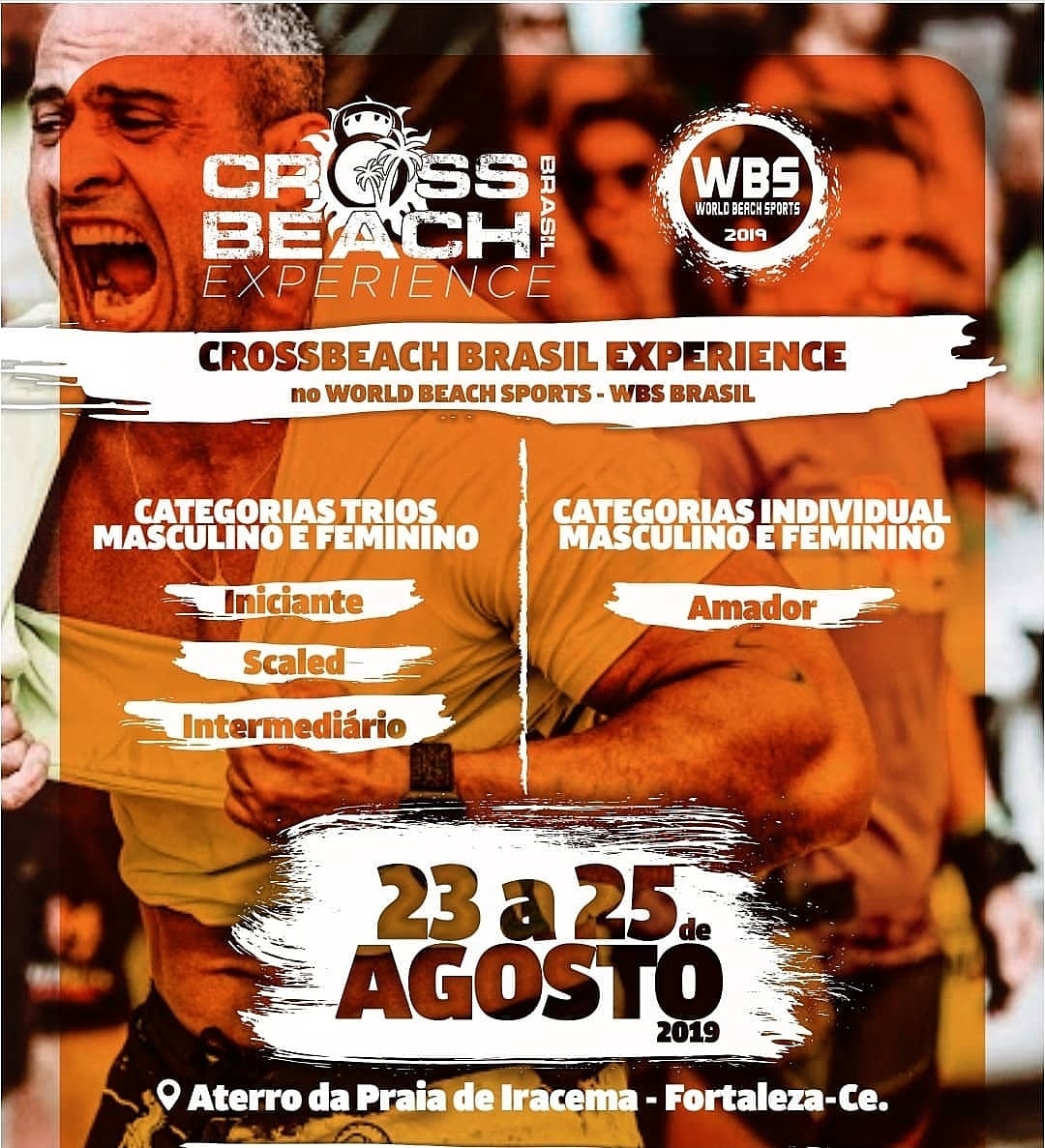 CrossBeach Brasil Experience compõe a programação do mega evento esportivo World Beach Sports Brazil (WBS). (Foto: Divulgação)