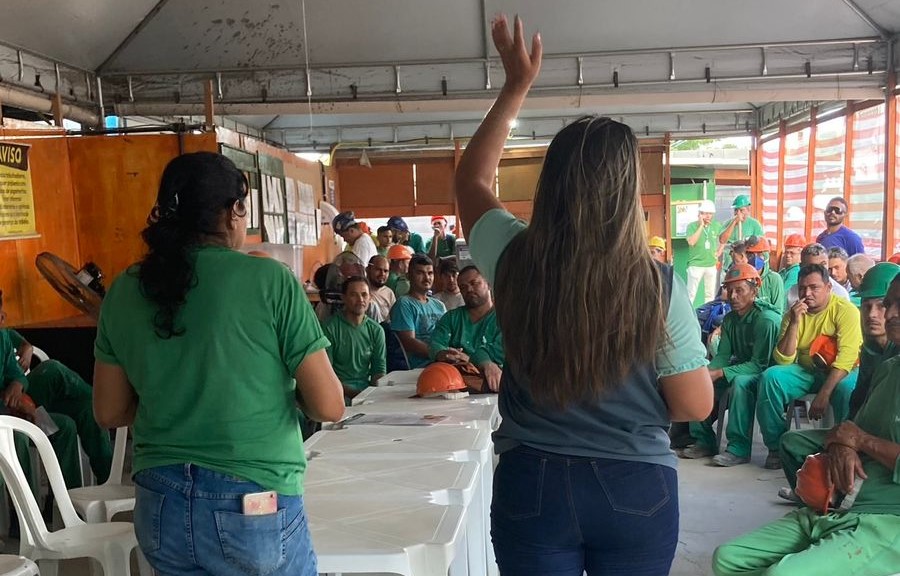 MRV organiza palestra sobre conscientização da dengue para seus colaboradores. (Foto: divulgação)